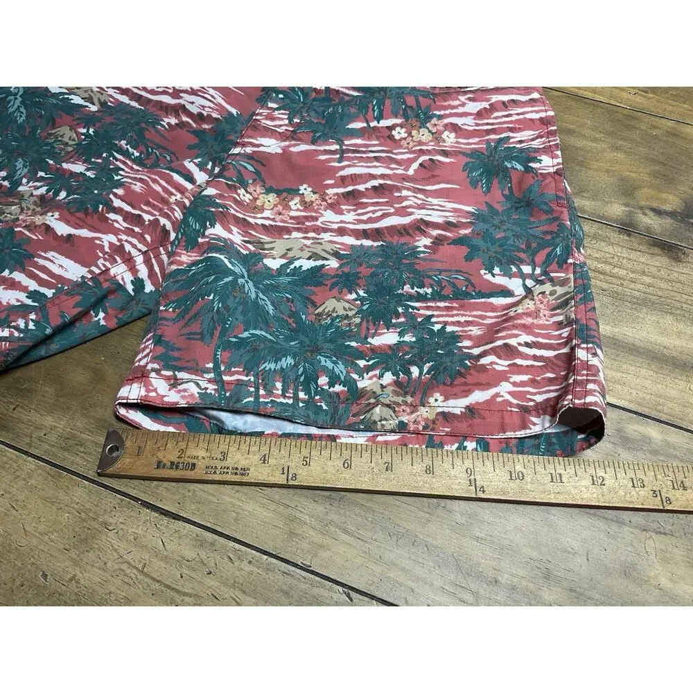 Faherty Boardshort Mens Size 35 Hawaiian Tropical